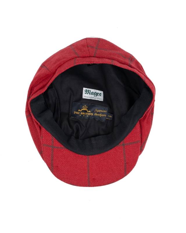 Pike Brothers 1928 Newsboy Cap Higgs red Vierteljährliche Förderung