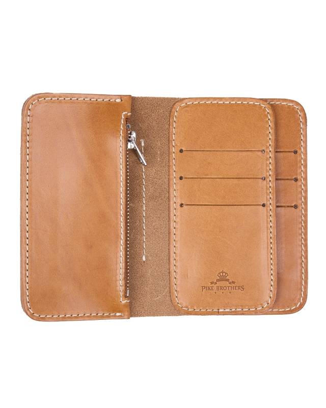Pike Brothers 1965 Rider Wallet seal brown 50% Rabatt mit kostenlosem Versand