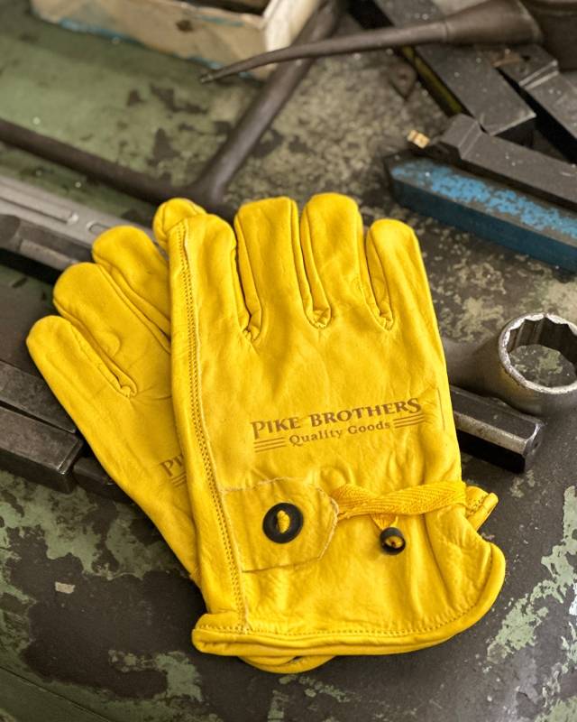 Pike Brothers Pike Special - Leather Gloves Fabrikverkauf