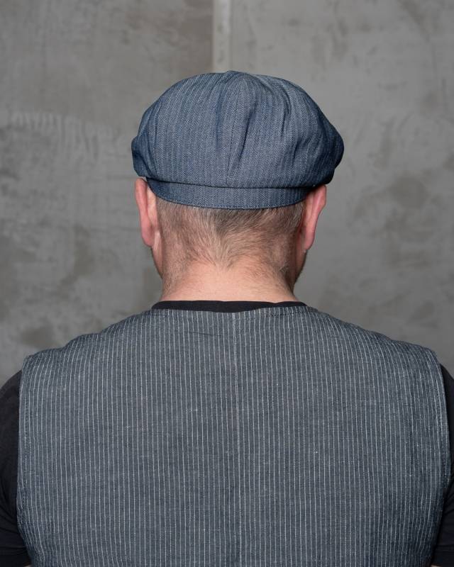 Pike Brothers 1928 Newsboy Cap Kirkburg blue Kostenloser Versand