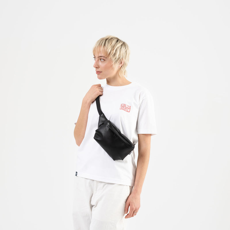 PP Berlin Bauchtasche eckig, Kunstleder, Damen Herren Unisex Kostenlose Rückgabe