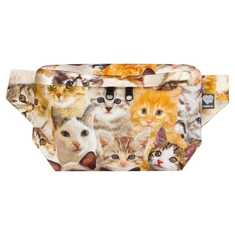 PP Berlin Bauchtasche eckig, Canvas Stoff mit Motiv, Damen Herren Unisex Riesige Rabatte