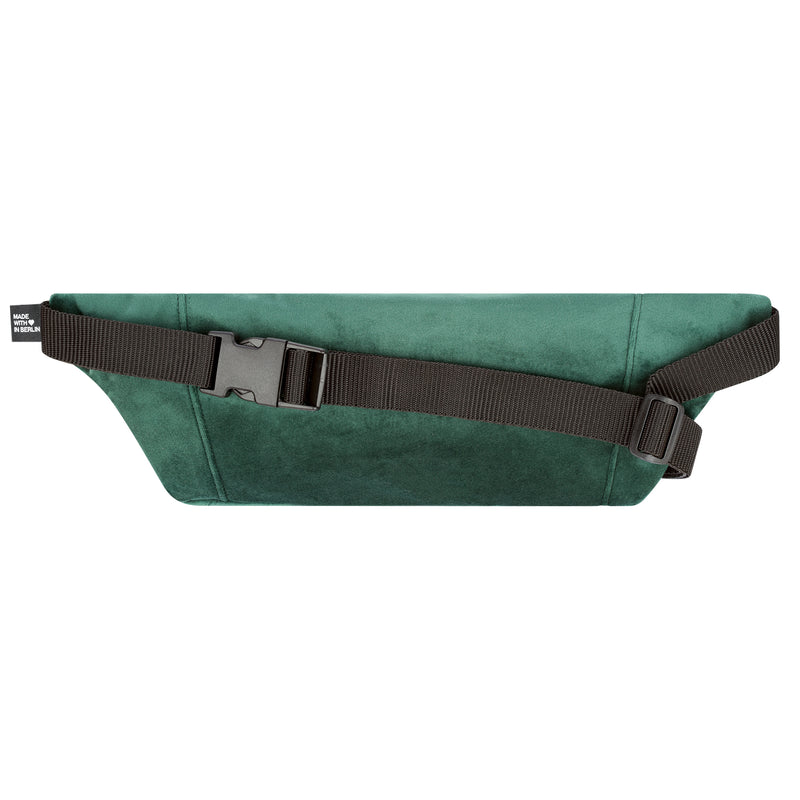 PP Berlin Bauchtasche flach, Samt, Damen Herren Unisex Kostenloser Versand international