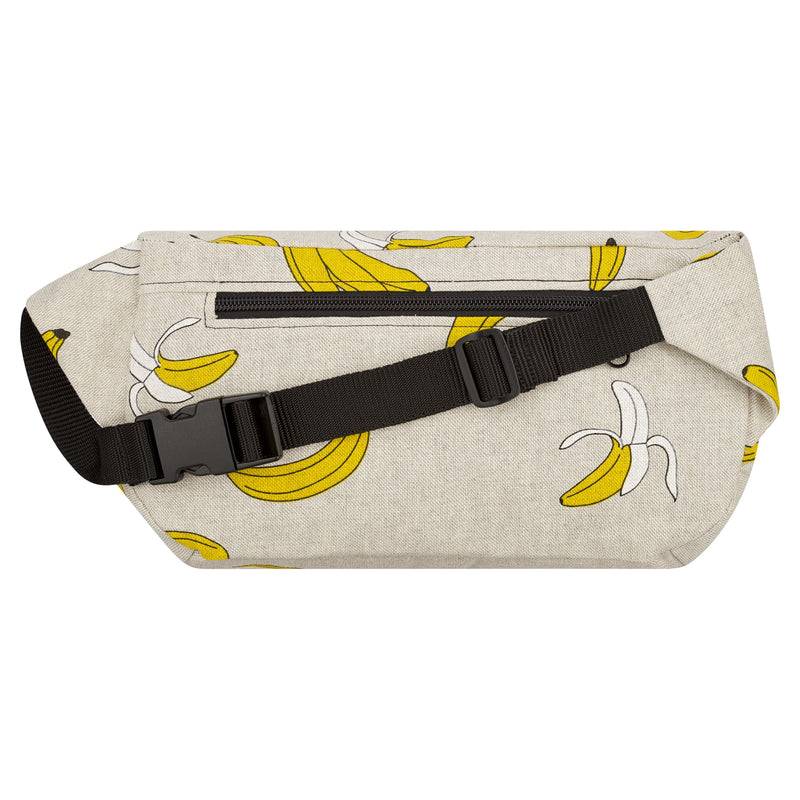 PP Berlin Bauchtasche groß, Canvas Stoff mit Motiv, Damen Herren Unisex Begrenzt auf 3 Tage