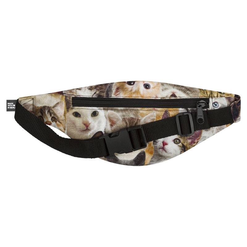 PP Berlin Bauchtasche schmal, Canvas Stoff mit Motiven, Damen Herren Unisex Rabatte dieses Monats