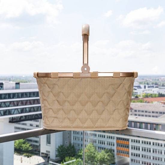Reisenthel carrybag frame rhombus ginger (Einkaufskorb,hellbraun) Zeitlich begrenztes Angebot