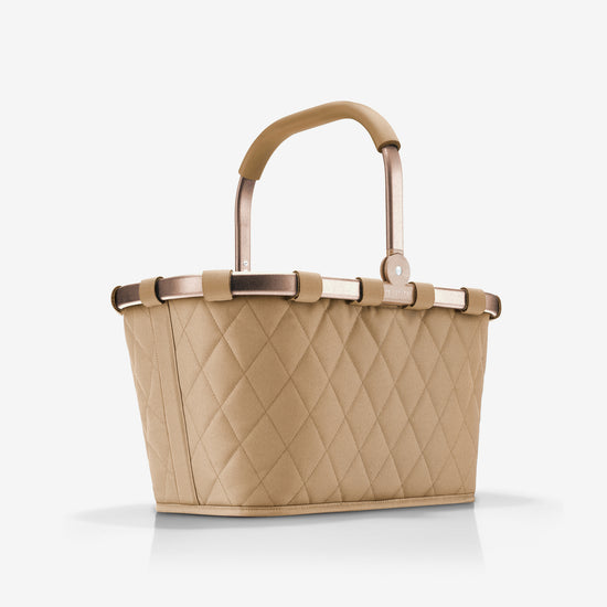 Reisenthel carrybag frame rhombus ginger (Einkaufskorb,hellbraun) Zeitlich begrenztes Angebot