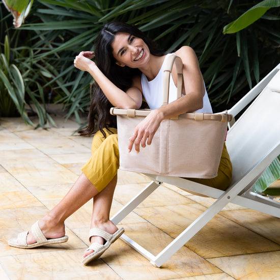 Reisenthel carrybag frame twist coffee (Einkaufskorb,creme) Exklusive Angebote