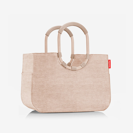 Reisenthel loopshopper L frame twist coffee (Einkaufstasche,creme) Tägliche Deals