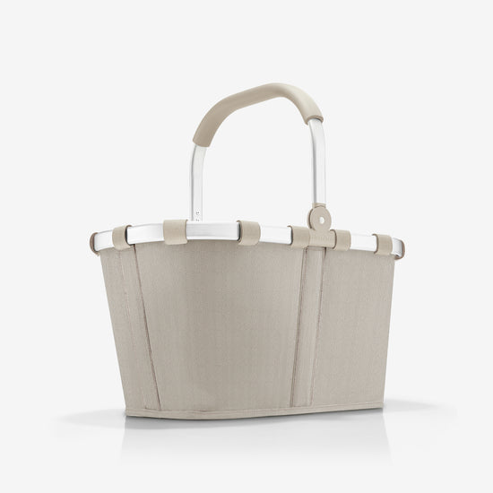 Reisenthel carrybag herringbone sand (Einkaufskorb,hellbraun) Riesige Ersparnisse