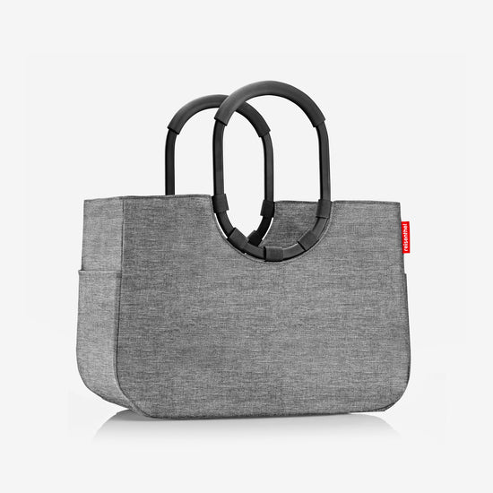 Reisenthel loopshopper L twist silver (Einkaufstasche,grau) VIP-Rabatte