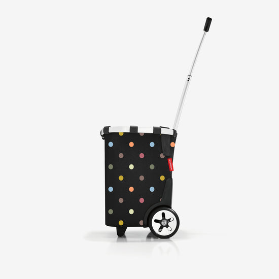 Reisenthel carrycruiser dots (Einkaufstrolley,schwarz) 50% Rabatt mit kostenlosem Versand