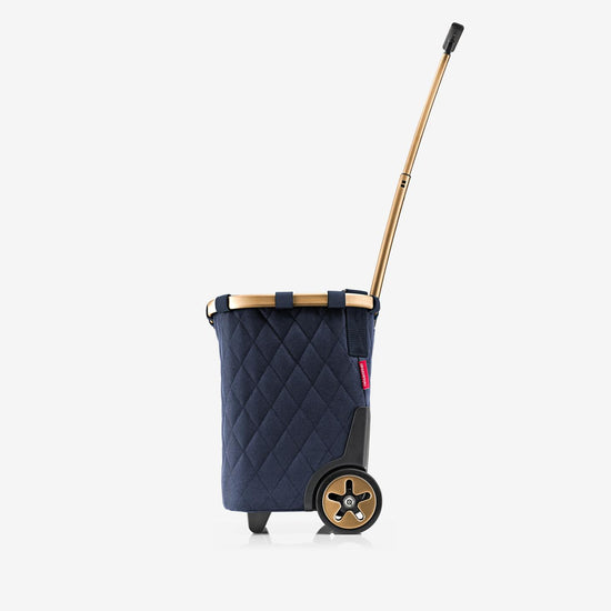 Reisenthel carrycruiser frame rhombus midnight gold (Einkaufstrolley,dunkelblau) Verkauf