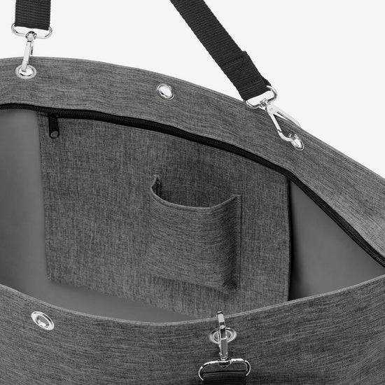 Reisenthel shopper XL twist silver (Strandtasche,grau) Rabatt
