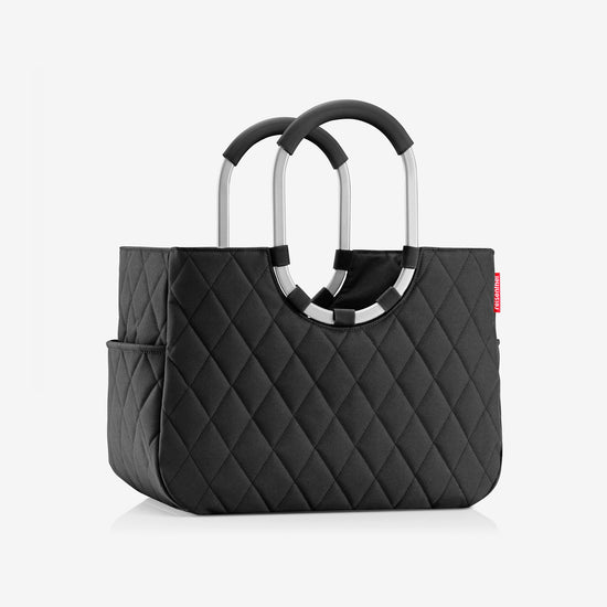 Reisenthel loopshopper L rhombus black (Einkaufstasche,schwarz) Versandkostenfrei