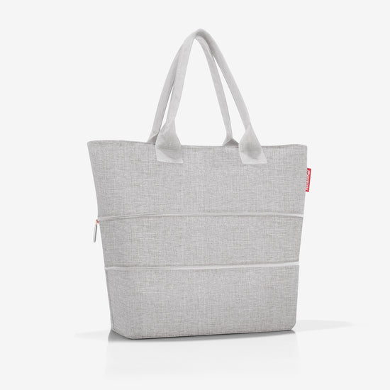 Reisenthel shopper e1 twist sky rose (Damentasche,hellgrau) Lagerräumung