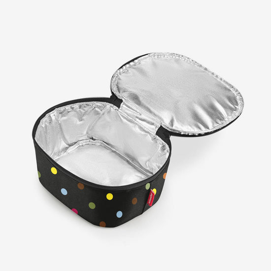 Reisenthel coolerbag S pocket dots (Kühltasche,schwarz) zollfrei