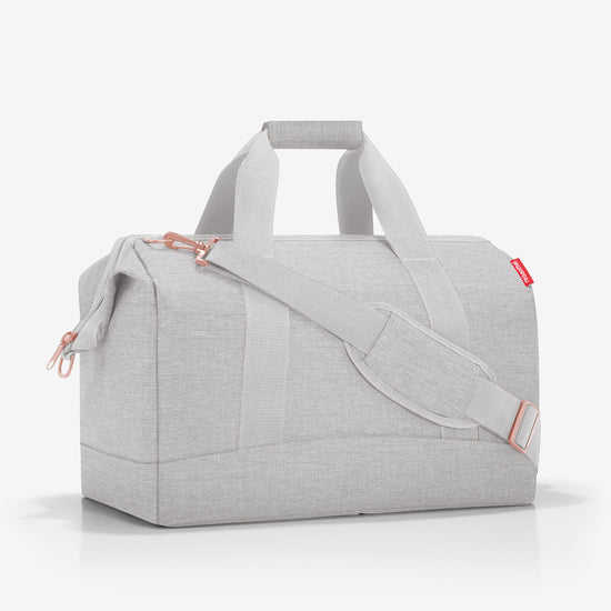 Reisenthel allrounder L twist sky rose (Große Reisetasche - 30 Liter Platz,hellgrau) Blitzverkäufe
