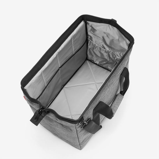 Reisenthel allrounder L twist silver (Große Reisetasche - 30 Liter Platz,grau) Limitierter Zeitrabatt
