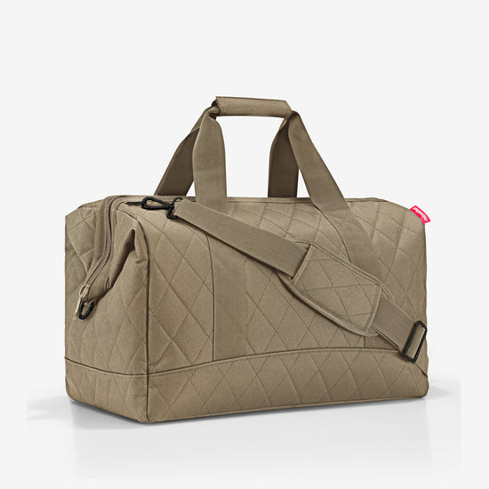 Reisenthel allrounder L rhombus olive (Große Reisetasche - 30 Liter Platz,olive) Sonderangebot
