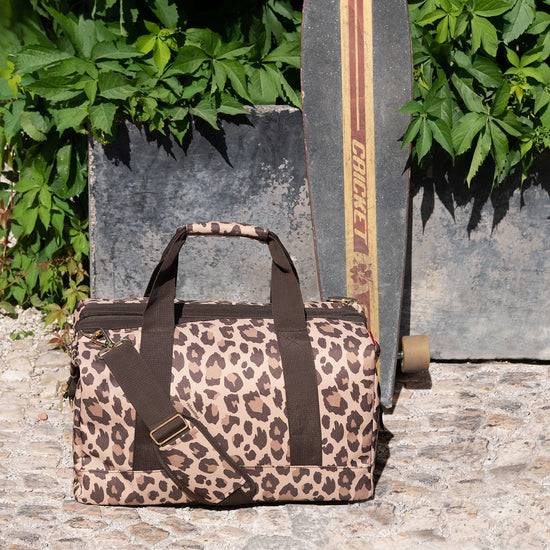 Reisenthel allrounder L leo macchiato (Große Reisetasche - 30 Liter Platz,dunkelbraun) Begrenztes Angebot