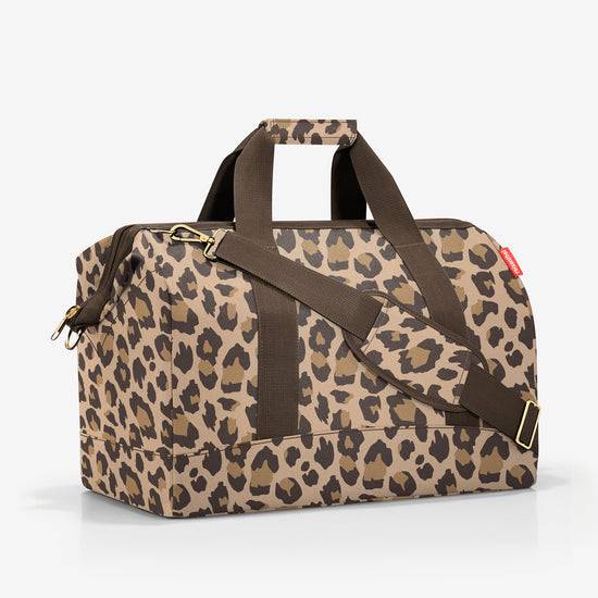 Reisenthel allrounder L leo macchiato (Große Reisetasche - 30 Liter Platz,dunkelbraun) Begrenztes Angebot