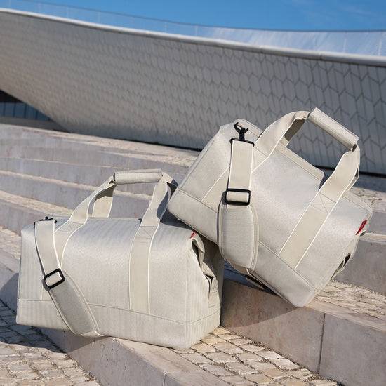 Reisenthel allrounder L herringbone sand (Große Reisetasche - 30 Liter Platz,hellbraun) Saisonschlussverkauf