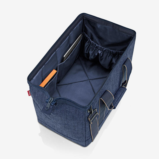 Reisenthel allrounder L herringbone dark blue (Große Reisetasche - 30 Liter Platz,dunkelblau) Blitzangebot