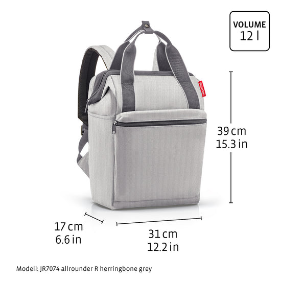 Reisenthel allrounder R dots (Rucksack,schwarz) Tägliche Deals