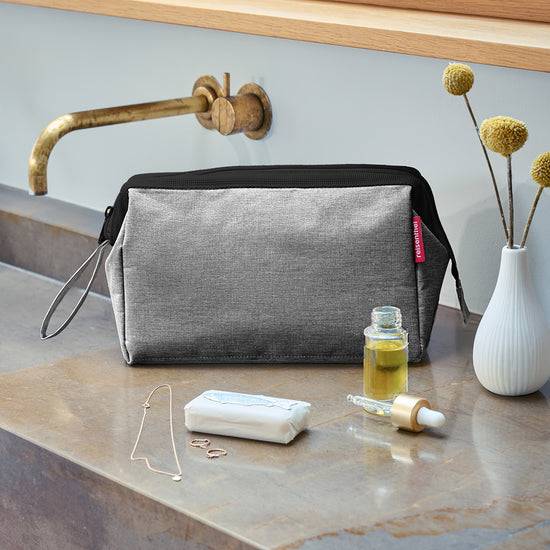 Reisenthel travelcosmetic twist silver (Kulturbeutel,grau) Großer Ausverkauf