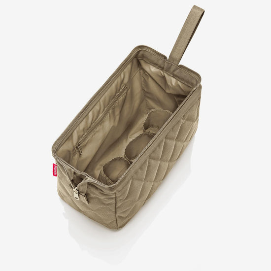 Reisenthel travelcosmetic rhombus olive (Kulturbeutel,olive) Preisnachlass