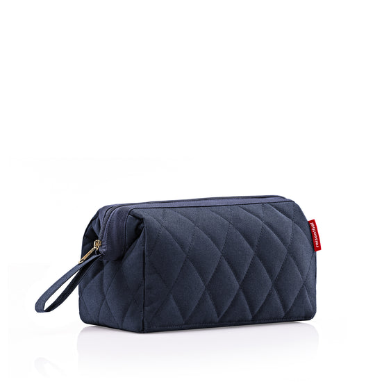 Reisenthel travelcosmetic rhombus midnight gold (Kulturbeutel,dunkelblau) Weihnachtsangebot