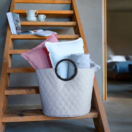 Reisenthel loophome S frame rhombus light grey (Wäschesammler,hellgrau) Exklusivangebot