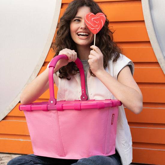 Reisenthel carrybag frame twist pink (Einkaufskorb,pink) Bis zu 55% Rabatt