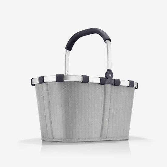 Reisenthel carrybag herringbone grey (Einkaufskorb,grau) Riesige Rabatte