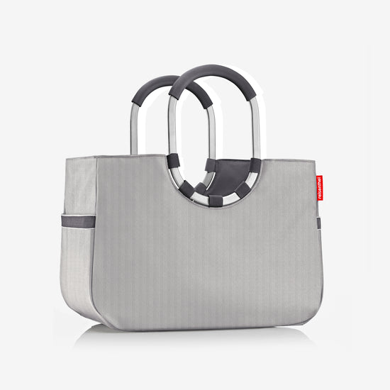 Reisenthel loopshopper L herringbone grey (Einkaufstasche,grau) Speichern exportieren