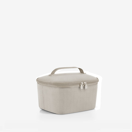 Reisenthel coolerbag S pocket herringbone sand (Kühltasche,hellbraun) Exklusivangebot