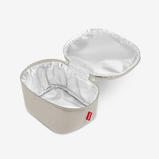 Reisenthel coolerbag S pocket herringbone sand (Kühltasche,hellbraun) Exklusivangebot