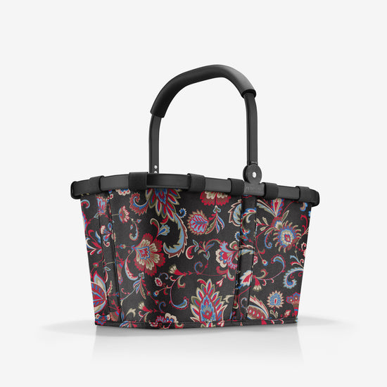 Reisenthel carrybag frame paisley black (Einkaufskorb,schwarz) Große Rabatte