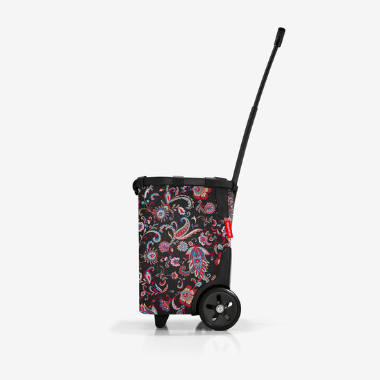 Reisenthel carrycruiser frame paisley black (Einkaufstrolley,schwarz) Kostenlose Rückgabe
