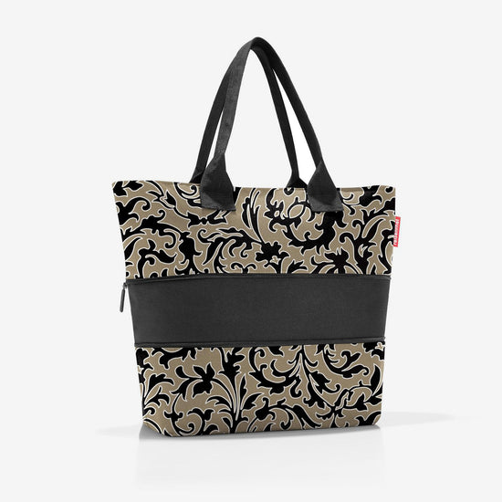 Reisenthel shopper e1 baroque marble (Damentasche,schwarz) Kostenloser Versand international