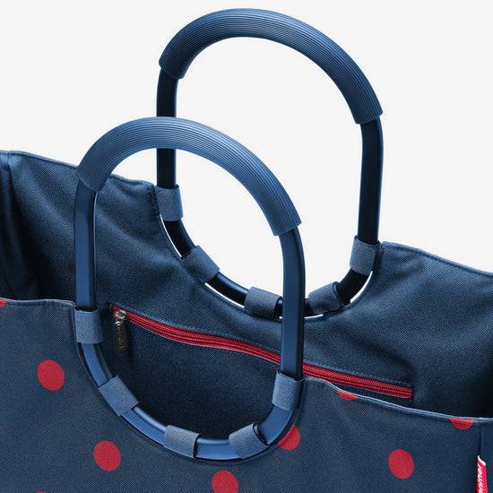 Reisenthel loopshopper L frame mixed dots red (Einkaufstasche,blau) Speichern exportieren