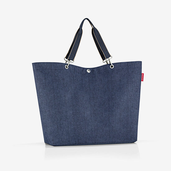 Reisenthel shopper XL herringbone dark blue (Strandtasche,dunkelblau) Rabatte dieses Monats