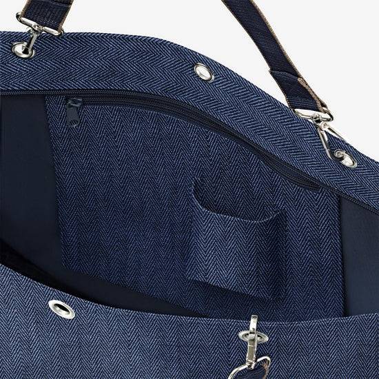 Reisenthel shopper XL herringbone dark blue (Strandtasche,dunkelblau) Rabatte dieses Monats