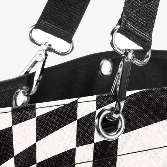 Reisenthel shopper XL op-art (Strandtasche,schwarz) 2025