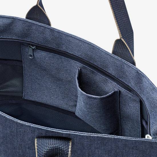 Reisenthel shopper e1 herringbone dark blue (Damentasche,dunkelblau) Günstiger Verkauf