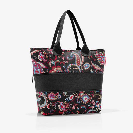 Reisenthel shopper e1 paisley black (Damentasche,schwarz) Fabrikverkauf