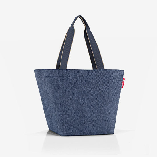 Reisenthel shopper M herringbone dark blue (Handtasche,dunkelblau) Limitierter Zeitrabatt