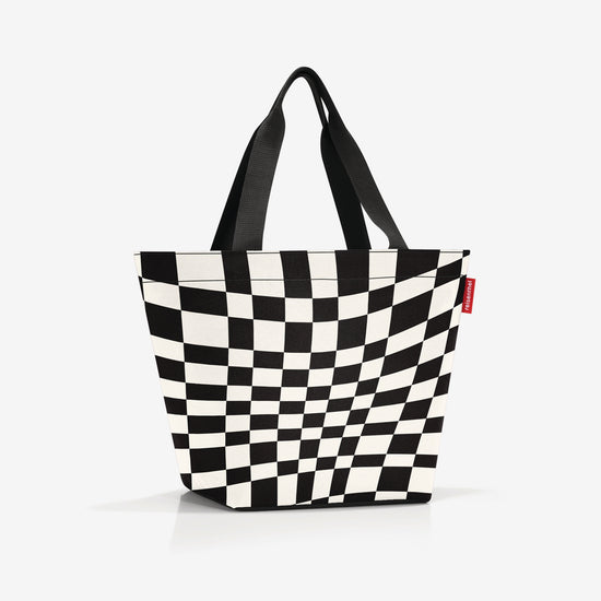 Reisenthel shopper M op-art (Handtasche,schwarz) Fabrik Onlineshop