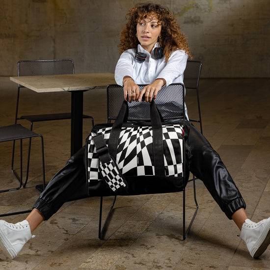 Reisenthel allrounder L op-art (Große Reisetasche - 30 Liter Platz,schwarz) Sonderangebote